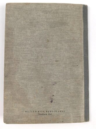 Wehrpaß Heer, eingestellt am 27.7.44 bei Stamm Schwadron Fahr Ers. und Ausb. Abteilung 3, Kreis Meserits