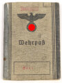 Wehrpaß Heer, Zweitschrift, eingestellt am 4. November 1937 bei Artillerie Regiment 30