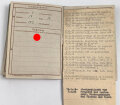 Wehrpaß Heer, Zweitschrift, eingestellt am 4. November 1937 bei Artillerie Regiment 30