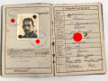 Wehrpaß Heer, Zweitschrift, eingestellt am 4. November 1937 bei Artillerie Regiment 30