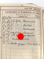 Wehrpaß Luftwaffe, ausgestellt 10.6.1939 bei Küstenmehrzweckstaffel 3 / 508 Dievenow