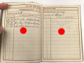 Wehrpaß Luftwaffe, ausgestellt 10.6.1939 bei Küstenmehrzweckstaffel 3 / 508 Dievenow