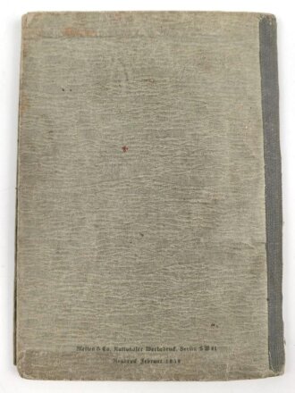 Wehrpaß Heer, eingestellt am 2.9.41 bei Infanterie Ersatz. Batl. 61 München.