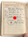 Wehrpaß Heer, eingestellt am 2.9.41 bei Infanterie Ersatz. Batl. 61 München.