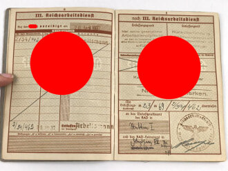 Wehrpaß Luftwaffe, ausgestellt 9.3.1937 bei Flieger Ersatz Abteilung 13