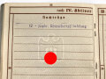 Wehrpaß Luftwaffe, ausgestellt 9.3.1937 bei Flieger Ersatz Abteilung 13