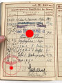 Wehrpaß Luftwaffe, ausgestellt 9.3.1937 bei Flieger Ersatz Abteilung 13