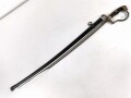 Heer, Säbel für Offiziere, Modell 119 von Alcoso Solingen. Saubere Klinge, Scheide Originallack, guter Gesamtzustand. Ungereinigtes Stück
