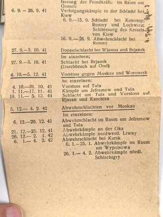Wehrpaß Heer, eingestellt 4.November 1937 bei 6.Schützen Regiment 3 Eberswalde