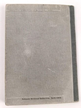 Wehrpaß Heer, eingestellt 4.November 1937 bei 6.Schützen Regiment 3 Eberswalde