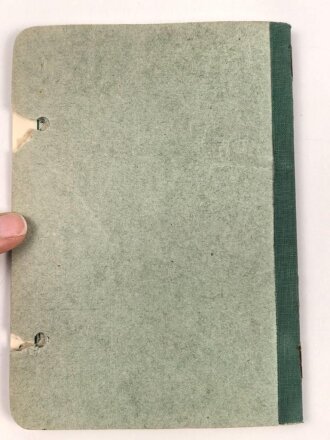 Polizei Dienstpaß eines Angehörigen aus Linz, ausgestellt 1940