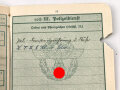 Polizei Dienstpaß eines Angehörigen aus Linz, ausgestellt 1940