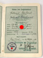 Polizei Dienstpaß eines Angehörigen aus Linz, ausgestellt 1940