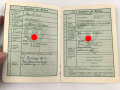 Polizei Dienstpaß eines Angehörigen aus Linz, ausgestellt 1940