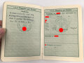Polizei Dienstpaß eines Angehörigen aus Linz, ausgestellt 1940