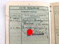 Polizei Dienstpaß eines Angehörigen aus Linz, ausgestellt 1940
