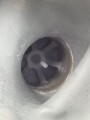 Jugoslawien, Gasmaske / ABC Schutzmaske M1. Gummi weich, riecht