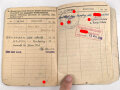 Soldbuch Zweitschrift für einen Unterscharführer der Waffen SS, ausgestellt 28.10.1942 bei 2.SS Panzer Ersatz Abteilung