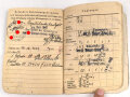 Soldbuch Zweitschrift für einen Unterscharführer der Waffen SS, ausgestellt 28.10.1942 bei 2.SS Panzer Ersatz Abteilung