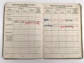 Soldbuch Heer, Ersatzausfertigung,  ausgestellt 6.9.1944 bei Gren. Ers. btl. 464