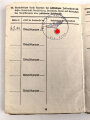 Soldbuch Heer, Ersatzausfertigung,  ausgestellt 6.9.1944 bei Gren. Ers. btl. 464