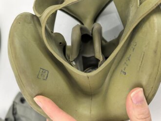 Polen, Gasmaske / Schutzmaske MP-4. Komplett mit Zubehör in Bereitschaftstasche
