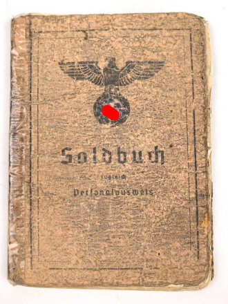 Soldbuch Heer, ausgestellt am 18.44 bei Stammkomp. Gren Rgt. Großdeutschland