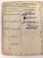 Soldbuch Heer, ausgestellt am 18.44 bei Stammkomp. Gren Rgt. Großdeutschland
