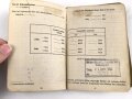 Soldbuch Heer, ausgestellt 28.3.1939 bei Stab Nachrichten Abteilung 156.