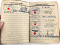 Soldbuch Heer, ausgestellt 28.3.1939 bei Stab Nachrichten Abteilung 156.