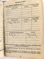 Soldbuch Heer, ausgestellt 28.3.1939 bei Stab Nachrichten Abteilung 156.