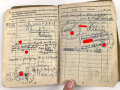 Soldbuch Heer, ausgestellt 28.3.1939 bei Stab Nachrichten Abteilung 156.