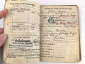 Soldbuch Heer, ausgestellt 28.3.1939 bei Stab Nachrichten Abteilung 156.