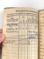 Soldbuch Heer, ausgestellt 28.3.1939 bei Stab Nachrichten Abteilung 156.