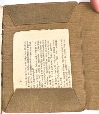Soldbuch Heer, ausgestellt 20.6.1940 bei I. E. Btl. 46 Neumünster.