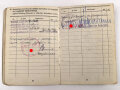 Soldbuch Heer, ausgestellt 20.6.1940 bei I. E. Btl. 46 Neumünster.