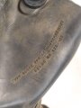 Belgien, Gasmaske für Zivilbevölkerung " Englebert Mod. E.2-339" Gummi weich, ungereinigt, datiert 1939