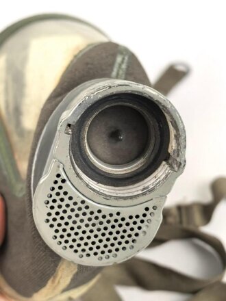 Vollsichtmaske Firma Stolzenberg datiert 1943 in gutem Zustand