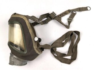 Vollsichtmaske Firma Stolzenberg datiert 1943 in gutem Zustand