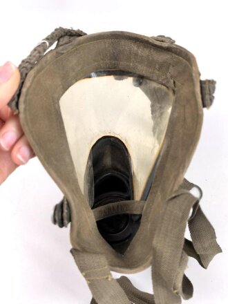 Vollsichtmaske Firma Stolzenberg datiert 1943 in gutem Zustand