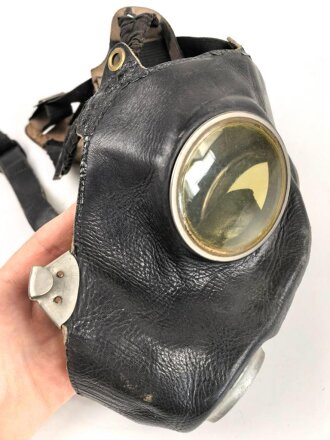 Dräger Atemschutzmaske, weiches Leder