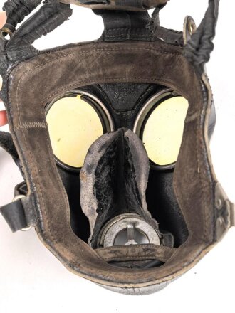 Dräger Atemschutzmaske, weiches Leder