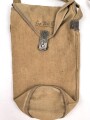 Italien, Gasmaskentasche Modell 1935. Getragenes Stück