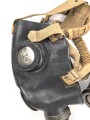 Italien, Gasmaske Modell O.41Rs datiert 1942. Gummi weich