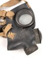 Italien, Gasmaske Modell T.35- SIR . Gummi weich