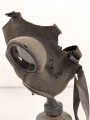 Tschechoslowakei 2. Weltkrieg, Gasmaske VZ35 mit Filter in gutem Zustand, als Beutestück übernommen für Luftschutzzwecke