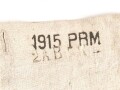 Niederlande 1. Weltkrieg, Beutel gestempelt " 1915 PRM"