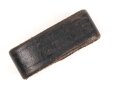 Lederner Schieber Wehrmacht. Schwarzes Leder, Innenmaß 53mm