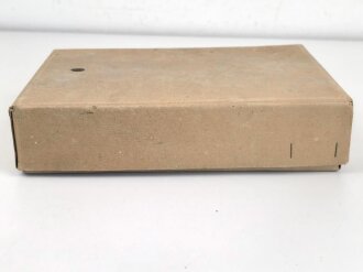 Volksgasmaske 40 in originaler Umverpackung, mit Gebrauchsanweisung