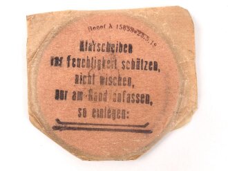 1. Weltkrieg, Paar Ersatzklarscheiben für die...